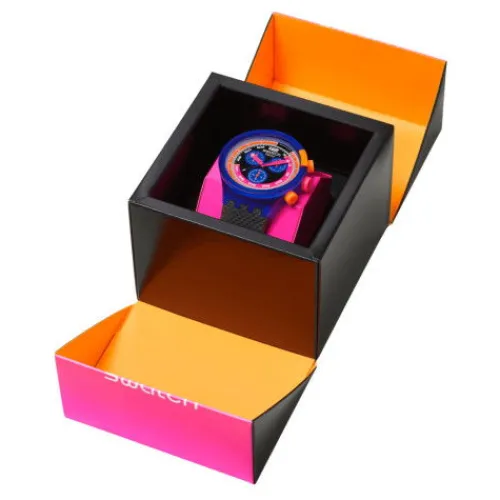 Swatch Silikonarmband-Neon Party to The Max Pay! - SB06N101-5300
