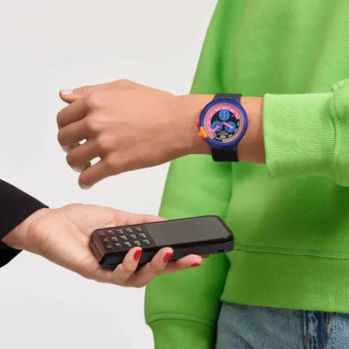 Swatch Silikonarmband-Neon Party to The Max Pay! - SB06N101-5300