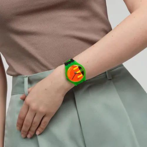 Swatch Silikonarmband-Neon Rider - SO29G106