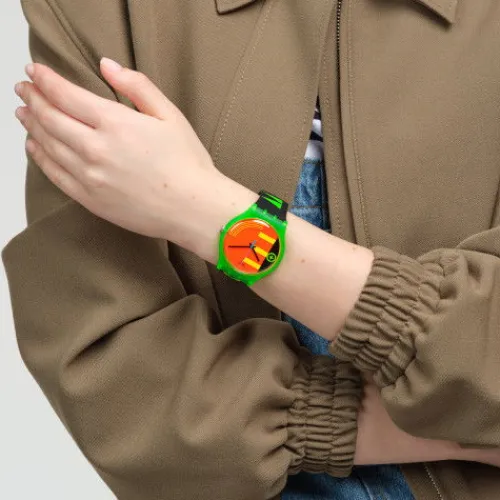 Swatch Silikonarmband-Neon Rider - SO29G106