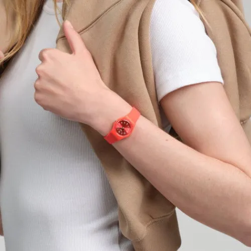 Swatch Silikonarmband-Notes of Coral - LP165
