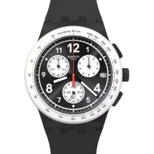 Swatch Silikonarmband-Nothing Basic about Black - SUSB420