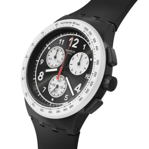 Swatch Silikonarmband-Nothing Basic about Black - SUSB420