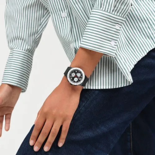 Swatch Silikonarmband-Nothing Basic about Black - SUSB420