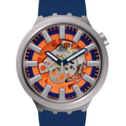 Swatch Silikonarmband-Orange in The Works - SB07S114