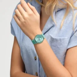 Swatch Silikonarmband-Pastelicious Teal - SS08L100