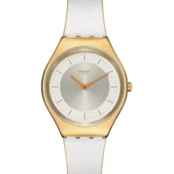 Swatch Lederarmband-Pearl Gleam - SYXG128