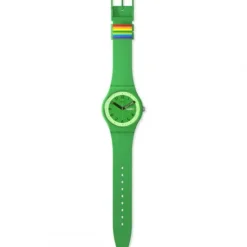Swatch Silikonarmband-Proudly Green - SO29G704