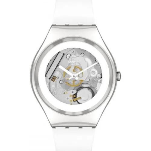 Swatch Silikonarmband-Pure White Irony - SYXS138