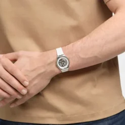 Swatch Silikonarmband-Pure White Irony - SYXS138