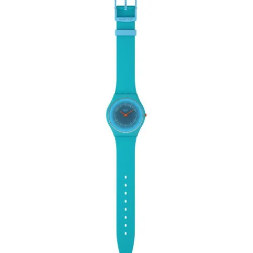 Swatch Silikonarmband-Radiantly Teal - SS08N114