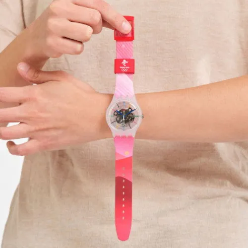 Swatch Armbanduhren-Red Rivers and Mountains - SO29Z105