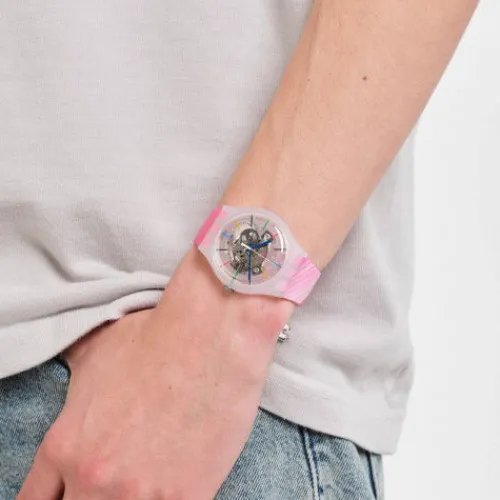 Swatch Armbanduhren-Red Rivers and Mountains - SO29Z105