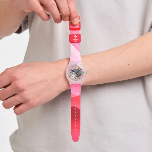 Swatch Armbanduhren-Red Rivers and Mountains - SO29Z105