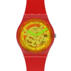 Swatch Silikonarmband-Retro Rosso - GR185