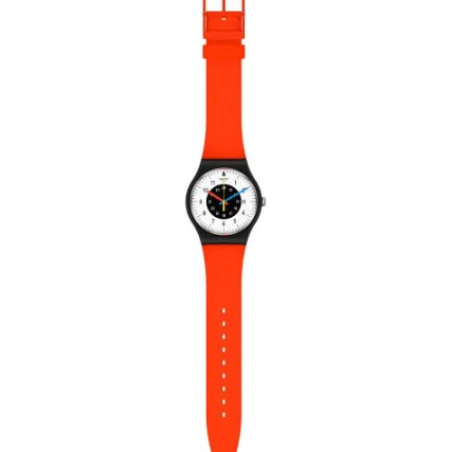 Swatch Armbanduhren-Rouge & Noir - SO32B401-STD