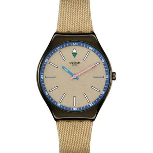 Swatch Textilarmband (Nato)-Sunbaked Sandstone - SYXM100