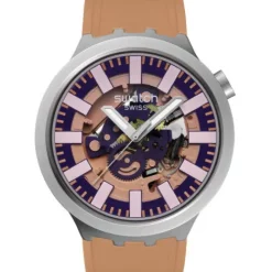 Swatch Silikonarmband-Terracotta Tide - SB07S119