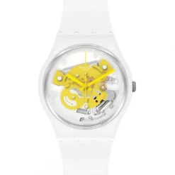 Swatch Armbanduhren-Time to Yellow Small - SO31W105
