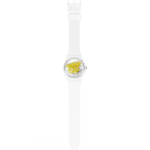 Swatch Armbanduhren-Time to Yellow Small - SO31W105