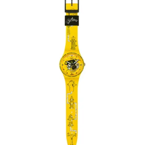 Swatch Silikonarmband-Time With Andy Anderson - SO29J101