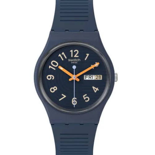 Swatch Silikonarmband-Trendy Lines at Night - SO28I700