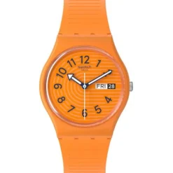 Swatch Silikonarmband-Trendy Lines in Sienna - SO28O703