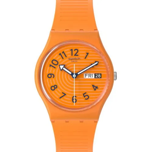 Swatch Silikonarmband-Trendy Lines in Sienna - SO28O703