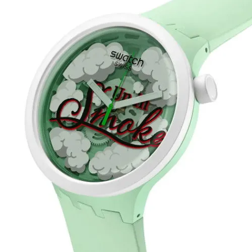 Swatch Silikonarmband-Up In Smoke - SB03Z103