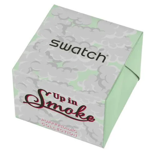 Swatch Silikonarmband-Up In Smoke - SB03Z103