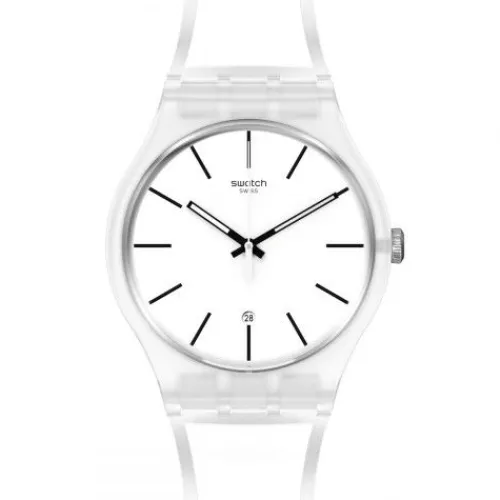 Swatch Silikonarmband-White Trip - SO29K401