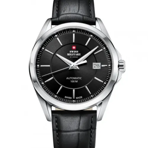 Swiss Military by Chrono Lederarmband-Automatic - SMA34085.13