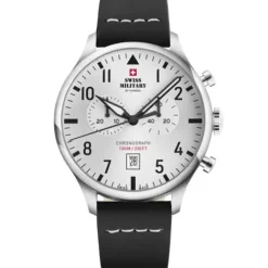 Swiss Military by Chrono Lederarmband-Quartz Chronograph - SM34098.06
