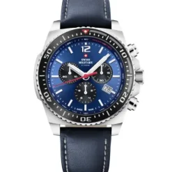 Swiss Military by Chrono Lederarmband-Quartz Chronograph - SM34093.04