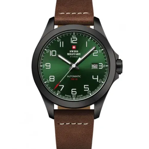 Swiss Military by Chrono Lederarmband-Automatic - SMA34077.06