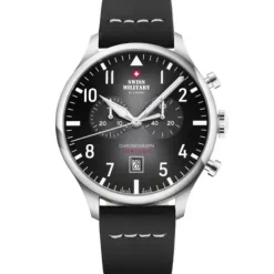Swiss Military by Chrono Lederarmband-Quartz Chronograph - SM34098.05