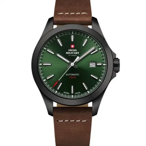 Swiss Military by Chrono Lederarmband-Automatic - SMA34077.12