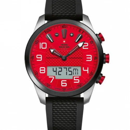 Swiss Military by Chrono Silikonarmband-Quartz Chronograph - SM34061.02