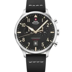 Swiss Military by Chrono Lederarmband-Quartz Chronograph - SM34098.08