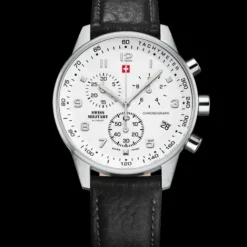 Swiss Military by Chrono Lederarmband-Quartz Chronograph - SM34012.06