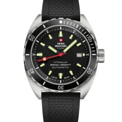 Swiss Military by Chrono Silikonarmband-Automatic Titanium 300 Lightweight - SMA34100.06