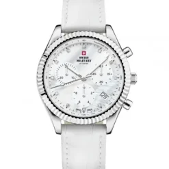 Swiss Military by Chrono Lederarmband-Quartz Chronograph - SM30207.06