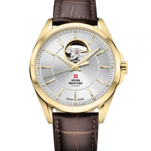 Swiss Military by Chrono Lederarmband-Automatic - SMA34085.38