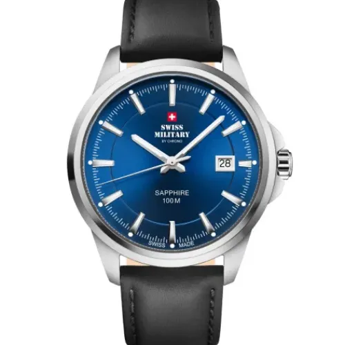 Swiss Military by Chrono Lederarmband-Quartz - SM34104.10