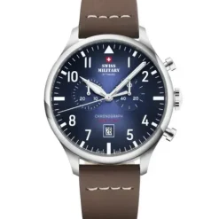 Swiss Military by Chrono Lederarmband-Quartz Chronograph - SM34098.07