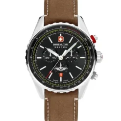 Swiss Military Hanowa Lederarmband-Afterburn Chrono - SMWGC0000301