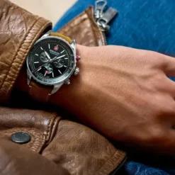 Swiss Military Hanowa Lederarmband-Afterburn Chrono - SMWGC0000301