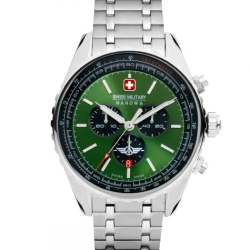 Swiss Military Hanowa Metallarmband-Afterburn Chrono - SMWGI0000307