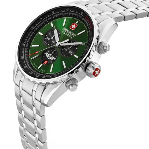 Swiss Military Hanowa Metallarmband-Afterburn Chrono - SMWGI0000307