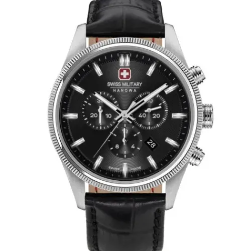 Swiss Military Hanowa Lederarmband-Airman First Class - SMWGC0003101